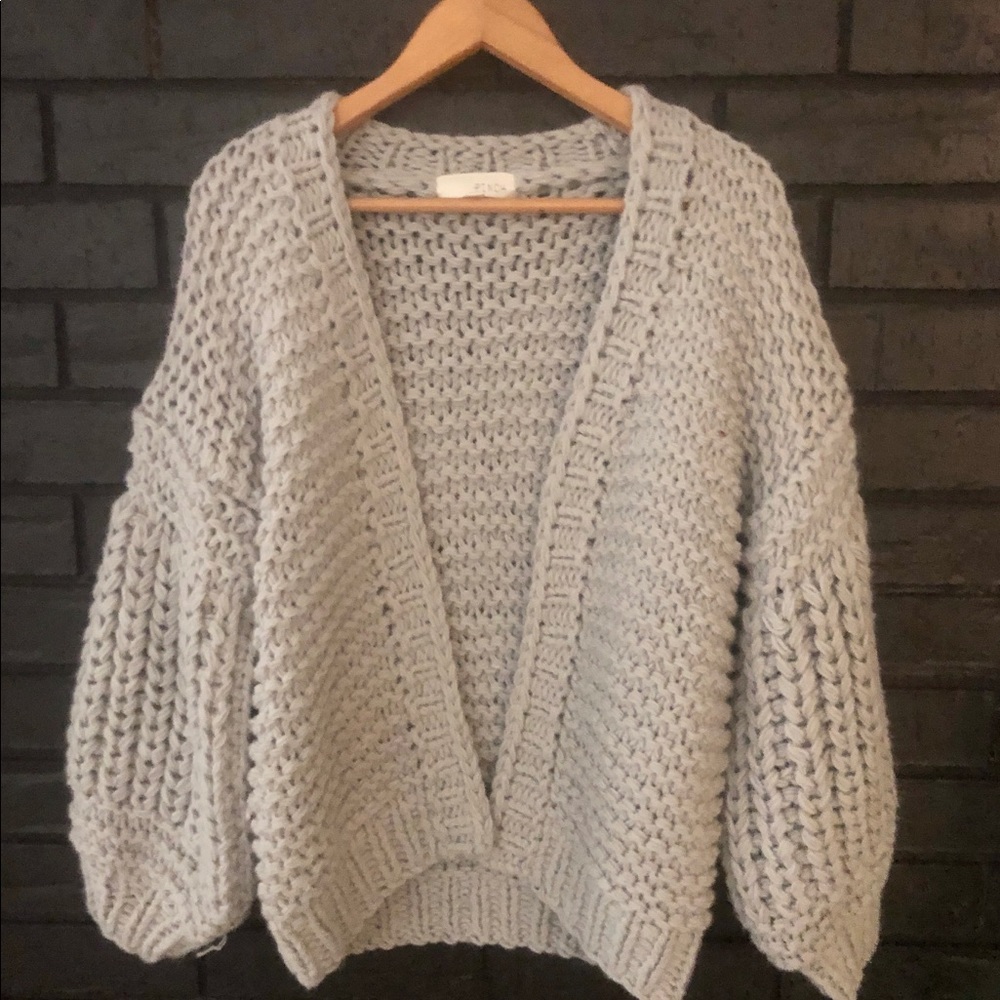 Open Front Cardigan